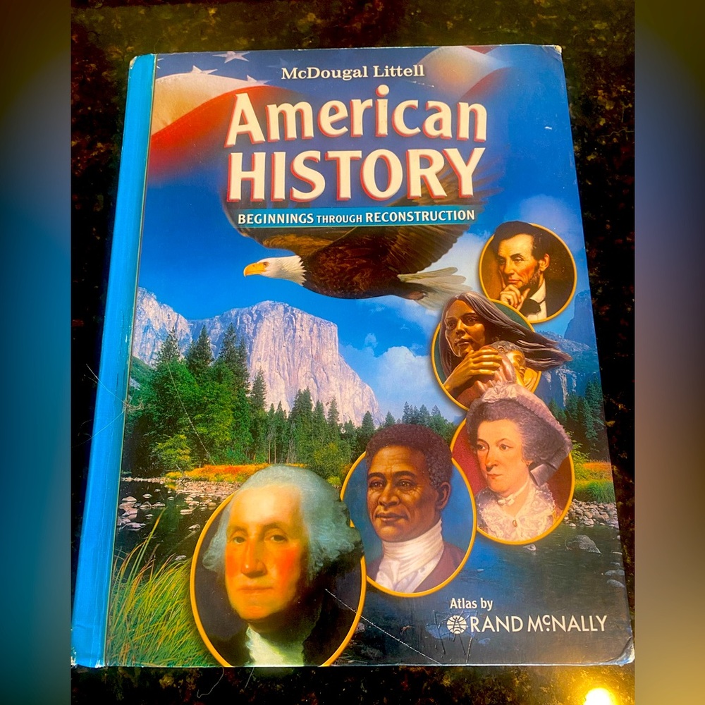 American History Book Beginnings through Reconstruction